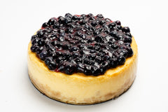 Baked NY Blueberry Cheesecake