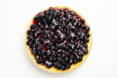 Baked NY Blueberry Cheesecake