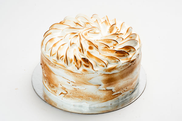 Lemon Meringue and Raspberry Cake