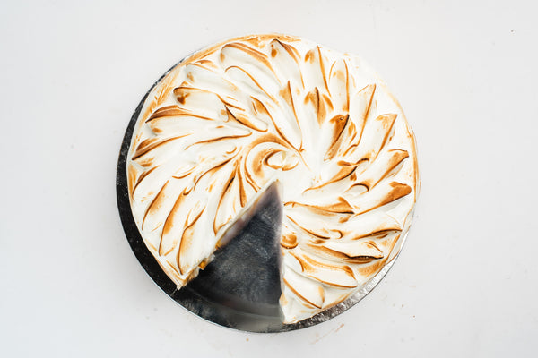 Lemon Meringue and Raspberry Cake