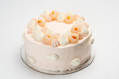 Lychee and Rose Cream Cake