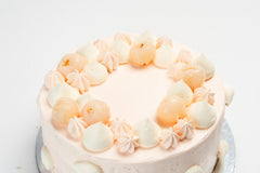 Lychee and Rose Cream Cake