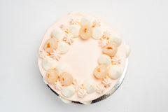 Lychee and Rose Cream Cake