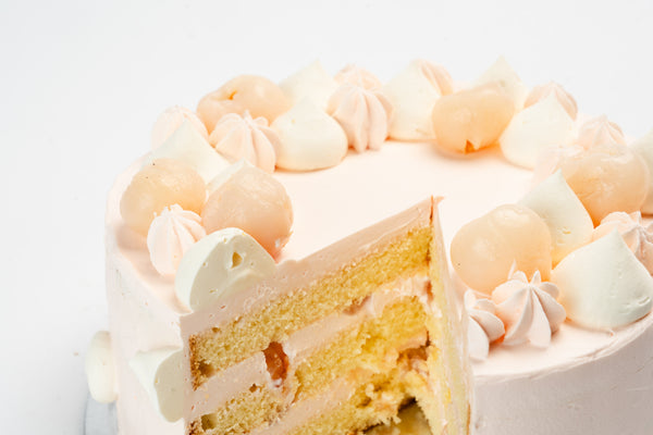 Lychee and Rose Cream Cake