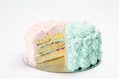 Gender Reveal Cake