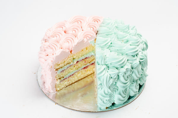 Gender Reveal Cake